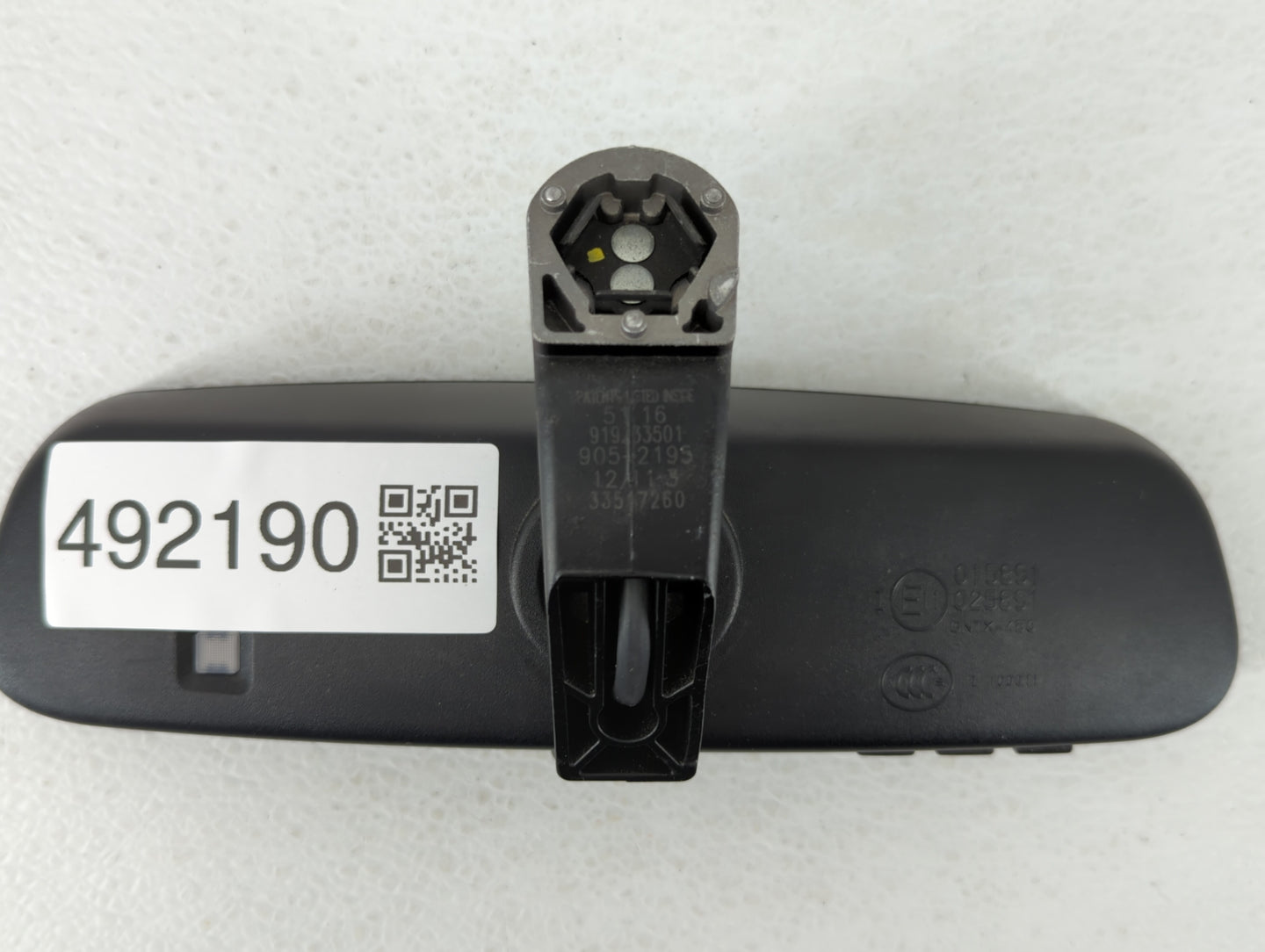 2013-2015 Jaguar Xf Interior Rear View Mirror Replacement OEM P/N:E11015891 E11025891 Fits Fits 2013 2014 2015 OEM Used Auto