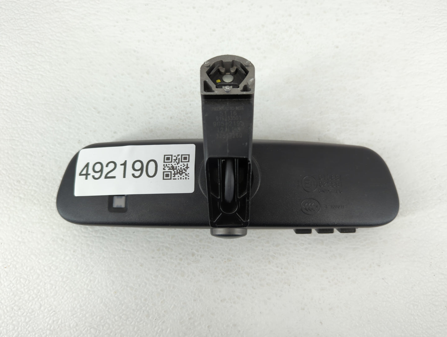 2013-2015 Jaguar Xf Interior Rear View Mirror Replacement OEM P/N:E11015891 E11025891 Fits Fits 2013 2014 2015 OEM Used Auto