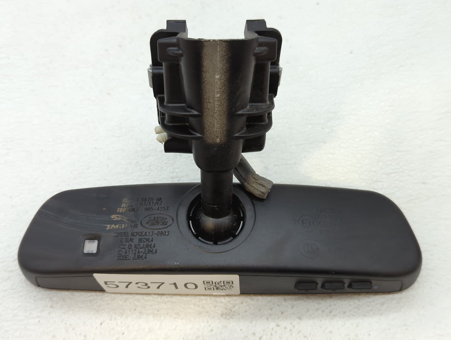 2013-2015 Jaguar Xf Interior Rear View Mirror Replacement OEM P/N:E11025891 E11015891 Fits Fits 2013 2014 2015 OEM Used Auto