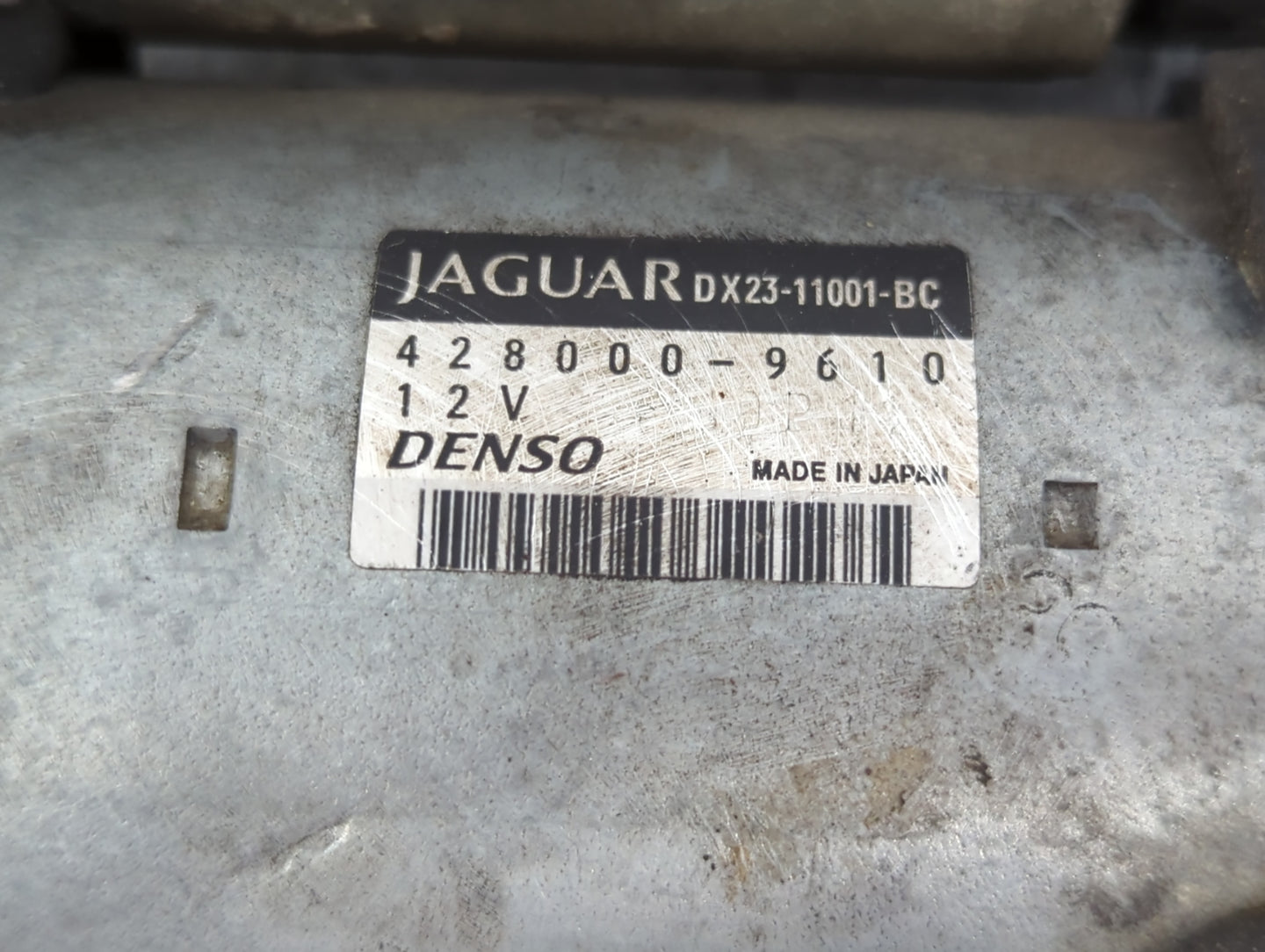 2013-2015 Jaguar Xf Car Starter Motor Solenoid OEM P/N:428000-9610 Fits Fits 2013 2014 2015 OEM Used Auto Parts - Oemusedaut