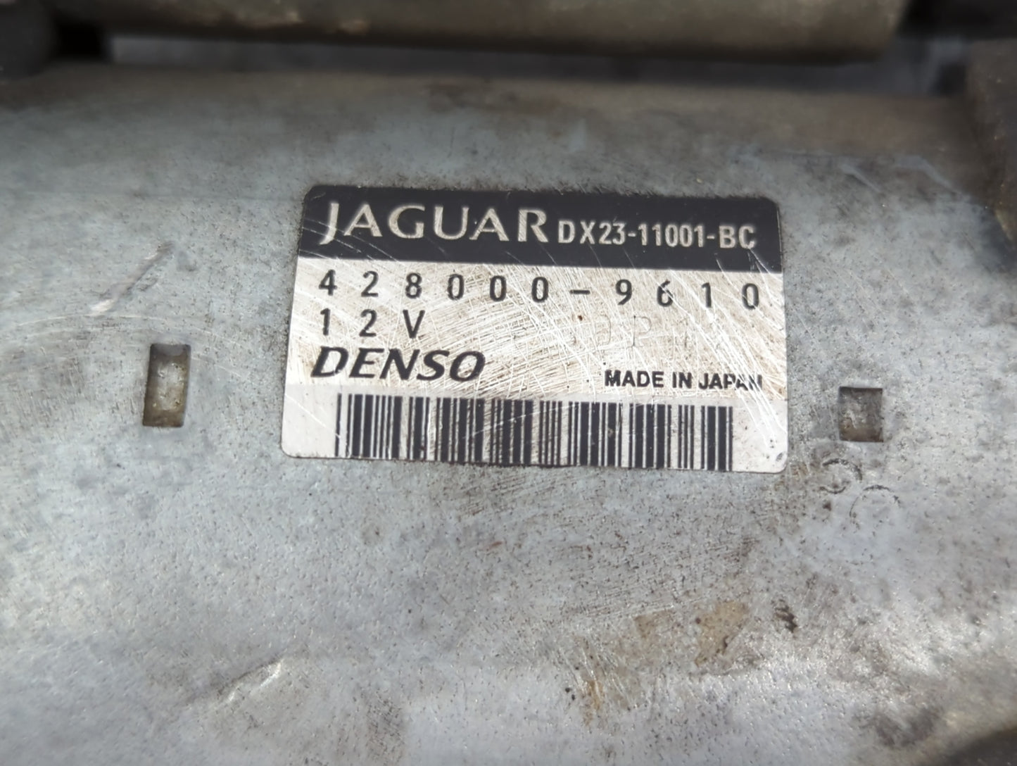 2013-2015 Jaguar Xf Car Starter Motor Solenoid OEM P/N:428000-9610 Fits Fits 2013 2014 2015 OEM Used Auto Parts - Oemusedaut