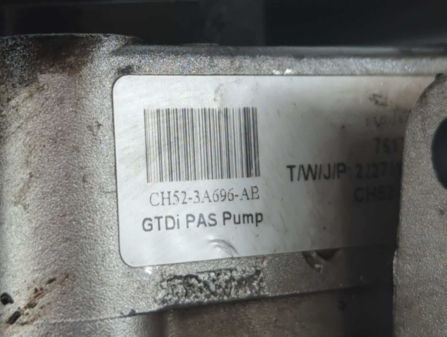 2013-2015 Jaguar Xf Power Steering Column Pump Oem - Oemusedautoparts1.com
