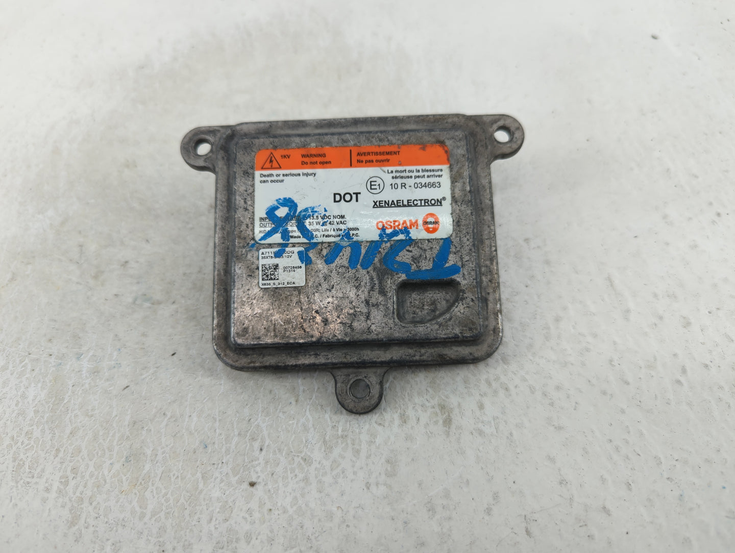 2013-2015 Jaguar Xf Headlight Ballast Head Light - Oemusedautoparts1.com