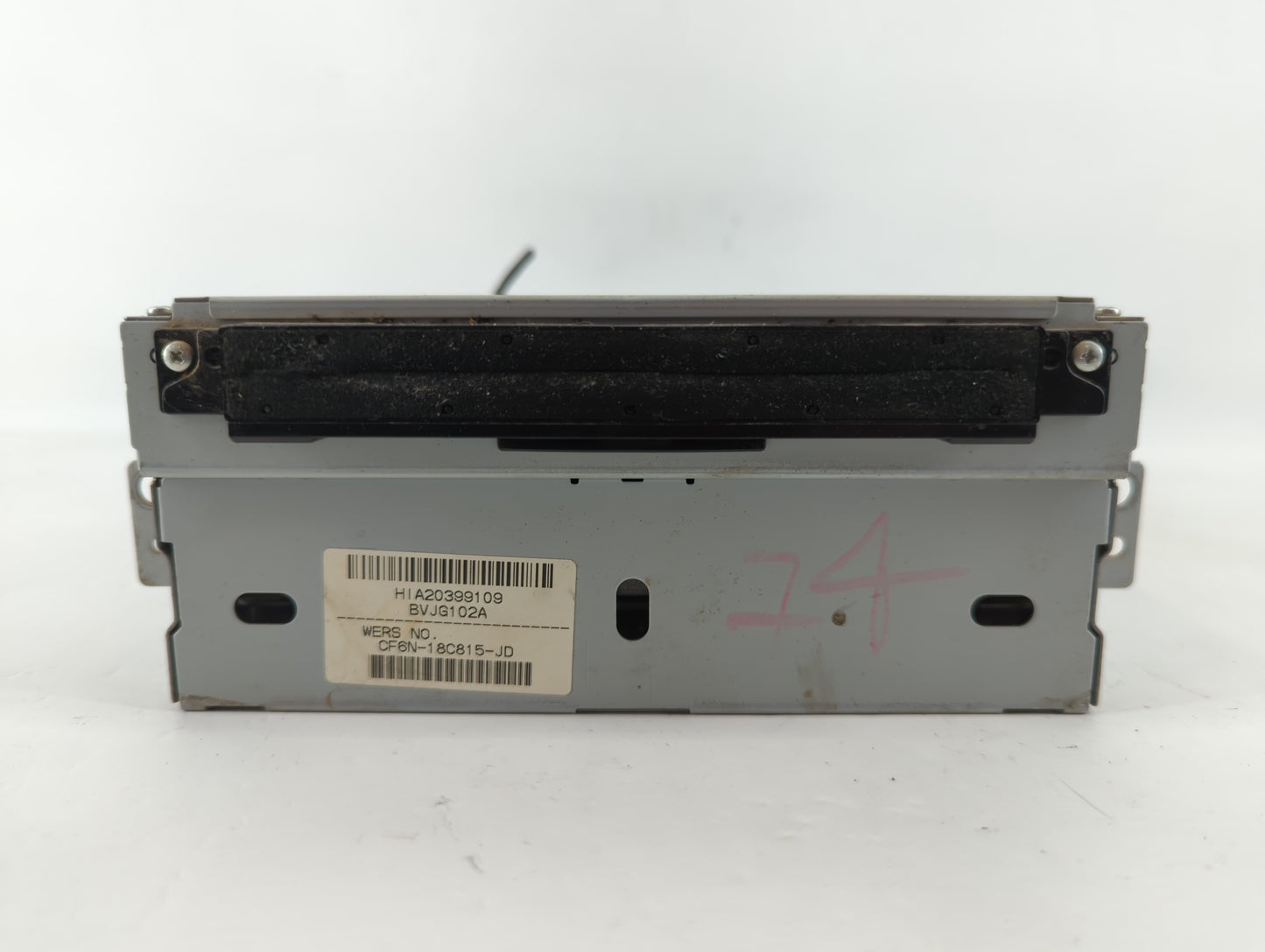 2012-2013 Jaguar Xf Radio AM FM Cd Player Receiver Replacement P/N:CF6N-18C815-JD 50645928AA Fits Fits 2012 2013 OEM Used Au