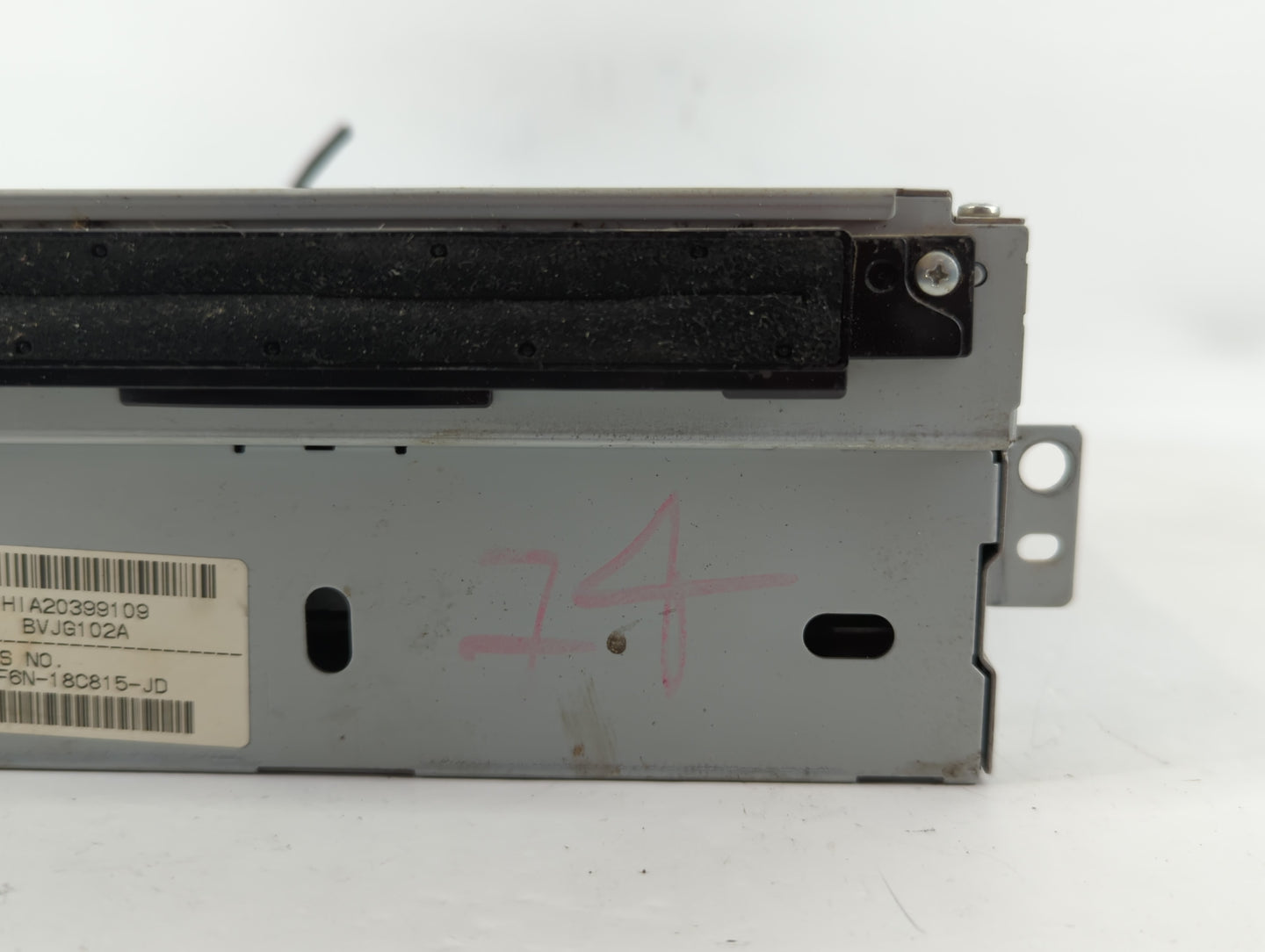 2012-2013 Jaguar Xf Radio AM FM Cd Player Receiver Replacement P/N:CF6N-18C815-JD 50645928AA Fits Fits 2012 2013 OEM Used Au