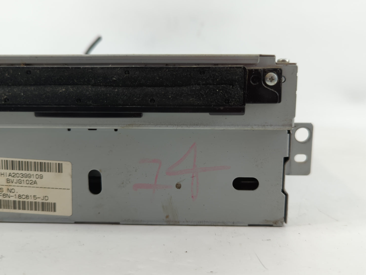 2012-2013 Jaguar Xf Radio AM FM Cd Player Receiver Replacement P/N:CF6N-18C815-JD 50645928AA Fits Fits 2012 2013 OEM Used Au
