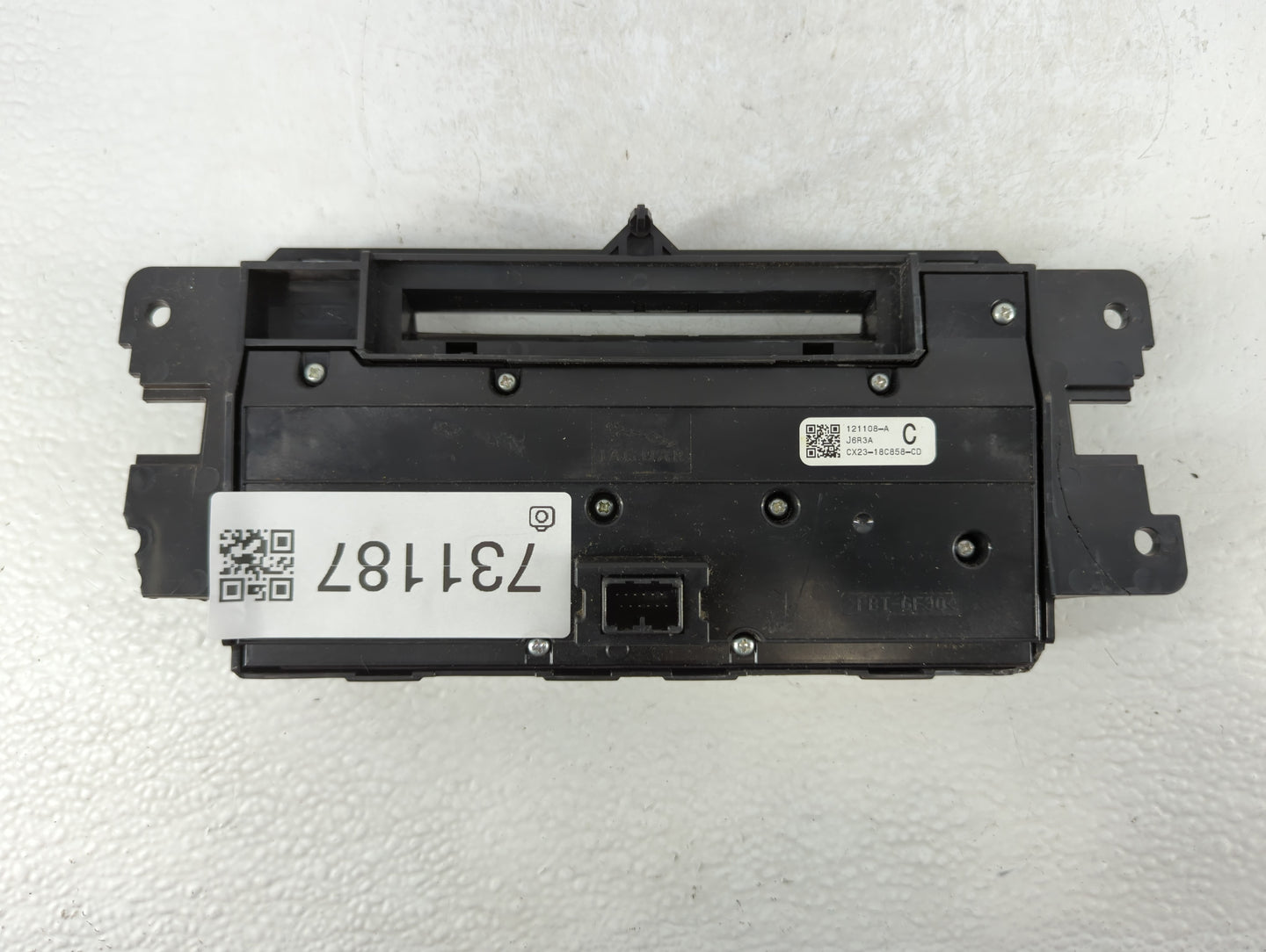 2013-2015 Jaguar Xf Radio AM FM Cd Player Receiver Replacement P/N:CX23-18C858-CD Fits Fits 2013 2014 2015 OEM Used Auto Par