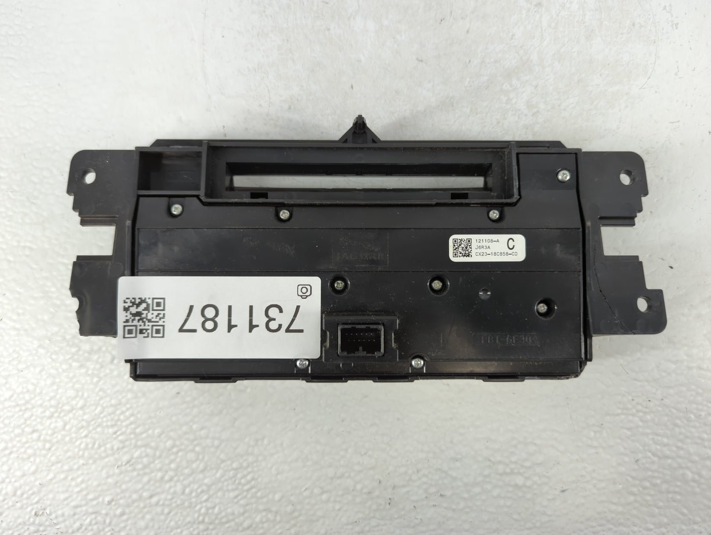 2013-2015 Jaguar Xf Radio AM FM Cd Player Receiver Replacement P/N:CX23-18C858-CD Fits Fits 2013 2014 2015 OEM Used Auto Par