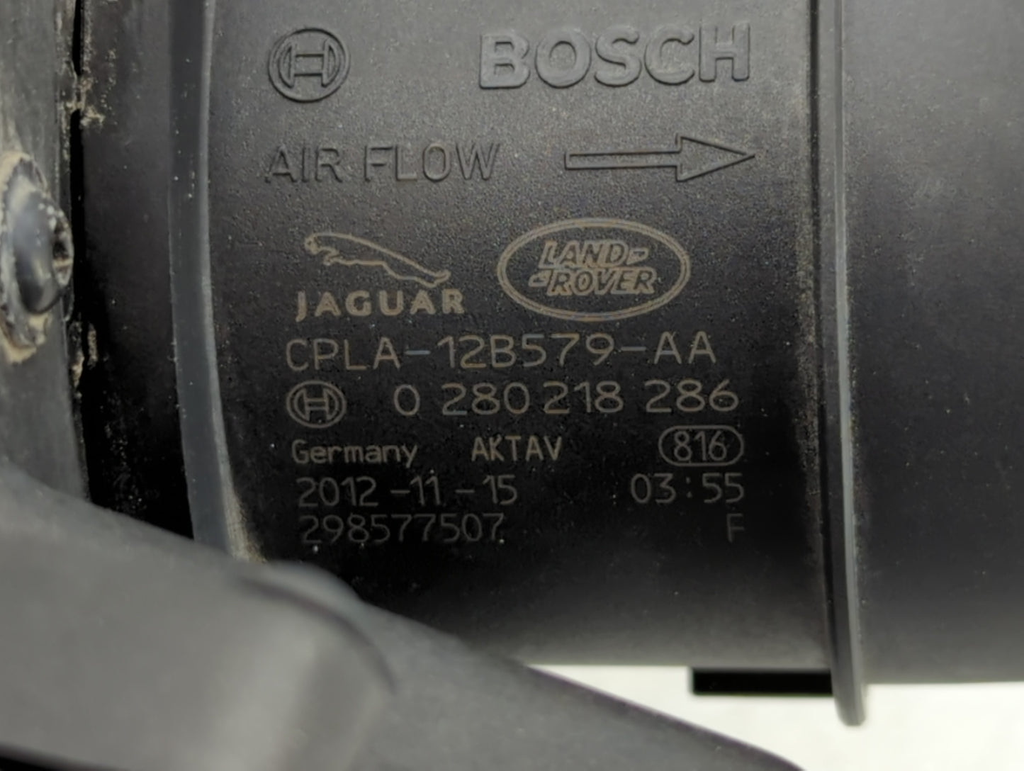2013 Jaguar Xf Air Cleaner Intake-duct Hose Tube - Oemusedautoparts1.com