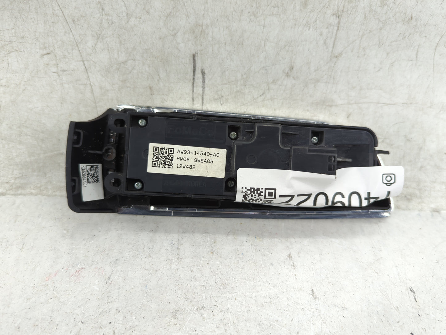 2010-2015 Jaguar Xj Master Power Window Switch Replacement Driver Side Left P/N:AW93-14540-AC Fits OEM Used Auto Parts - Oem