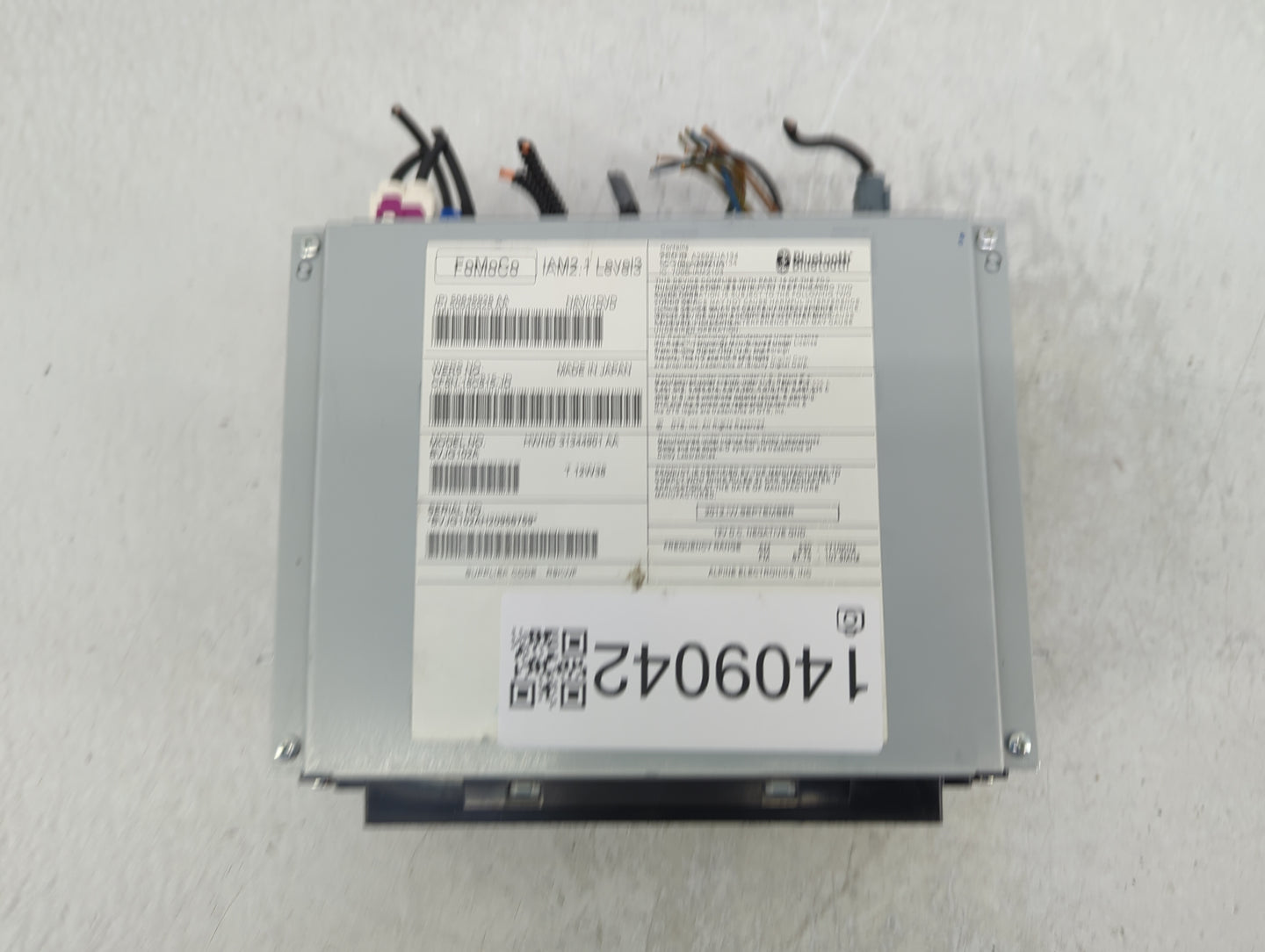 2011-2015 Jaguar Xj Radio AM FM Cd Player Receiver Replacement P/N:50645928AA Fits Fits 2011 2012 2013 2014 2015 OEM Used Au