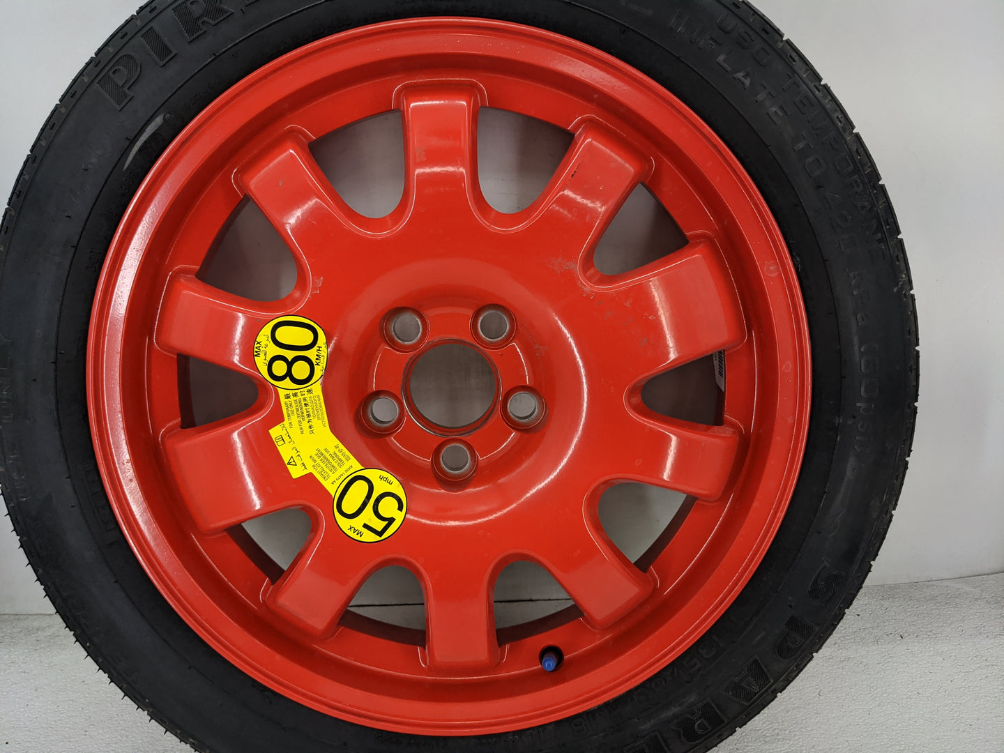 2010-2019 Jaguar Xj Spare Donut Tire Wheel Rim Oem - Oemusedautoparts1.com