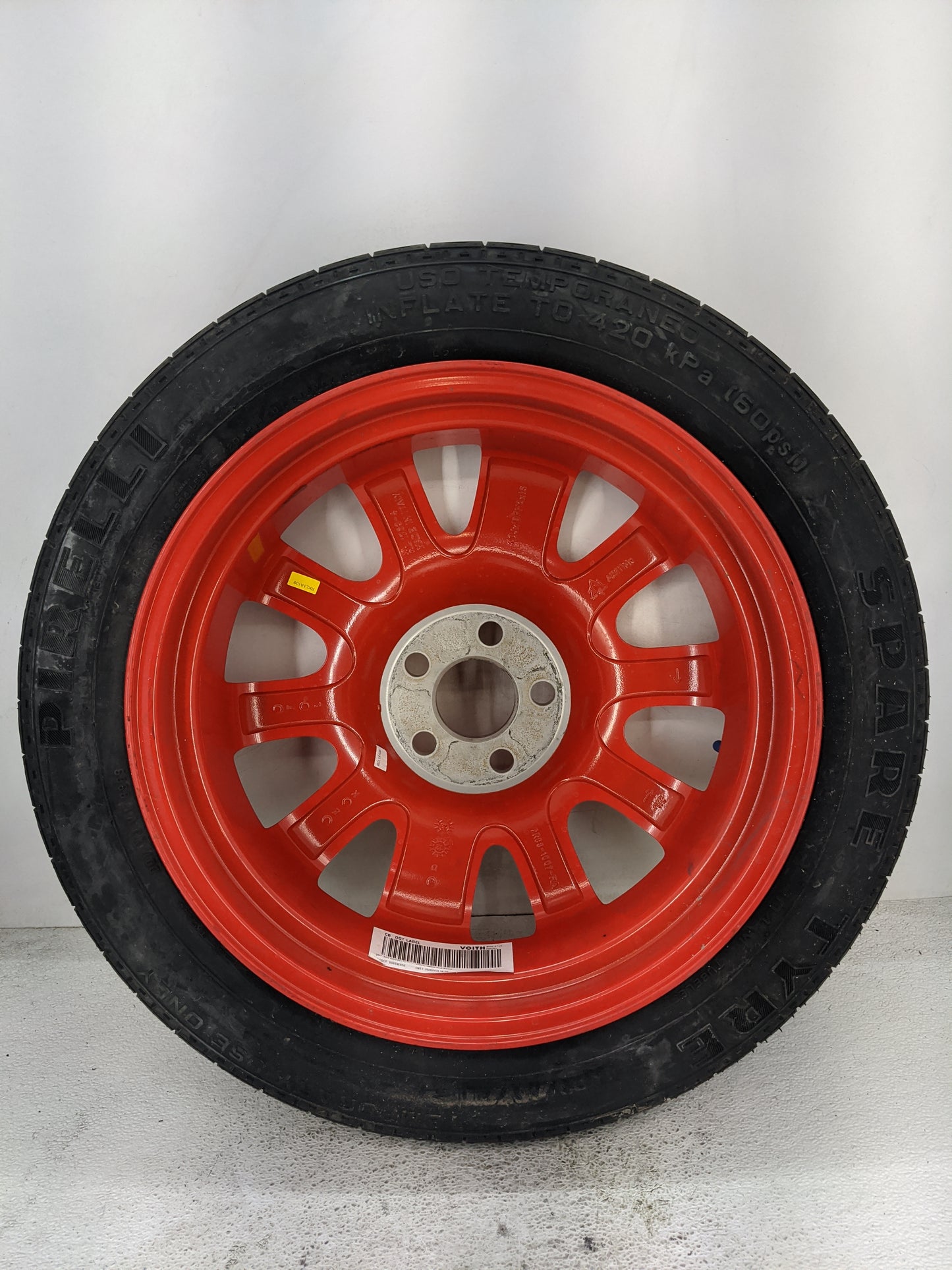 2010-2019 Jaguar Xj Spare Donut Tire Wheel Rim Oem - Oemusedautoparts1.com