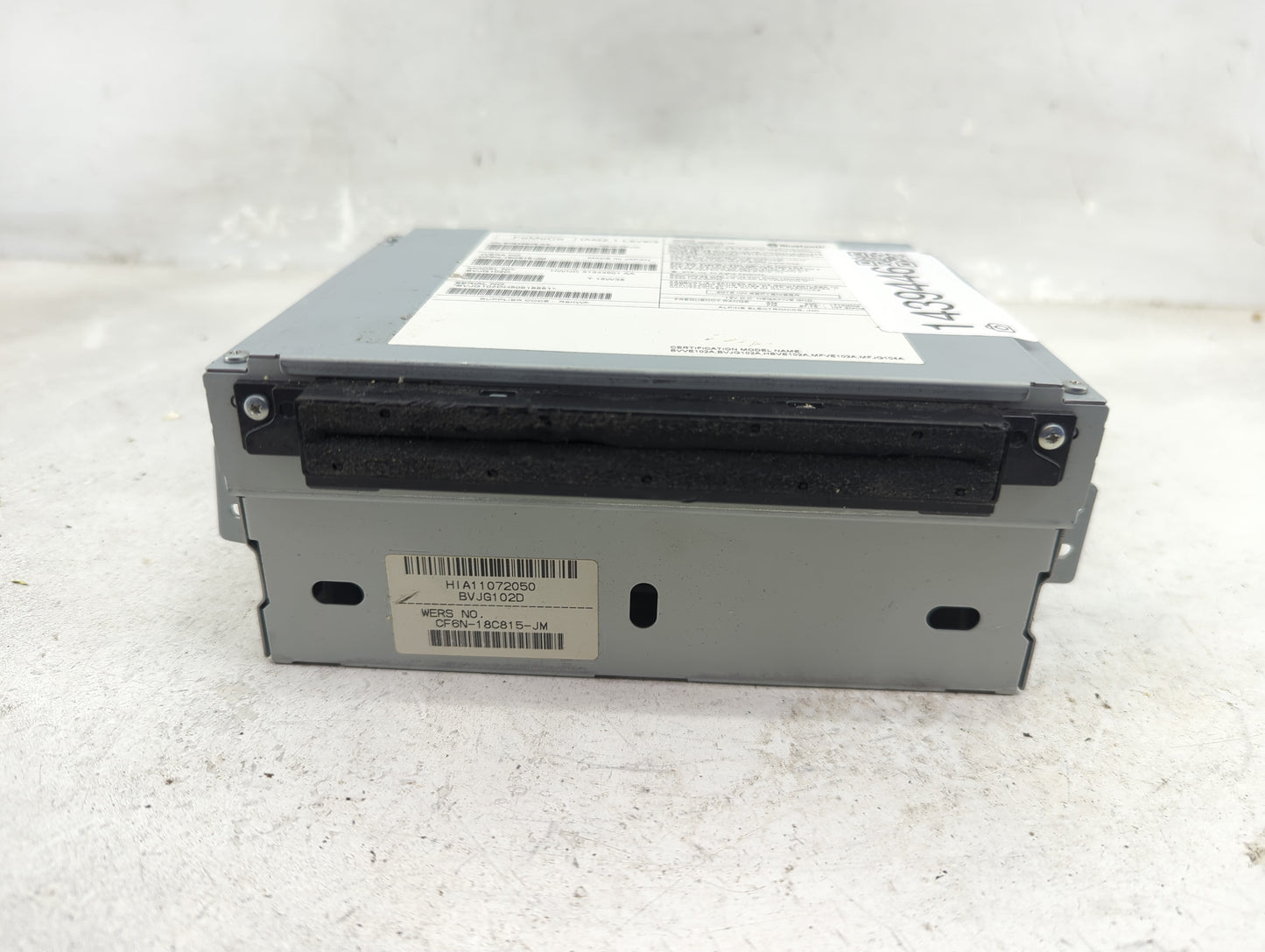 2013 Jaguar Xj Radio AM FM Cd Player Receiver Replacement P/N:BVJG102D CF6N-18C815-JM, 50645928AA, HWND31344901AA, A269Z1 Fi
