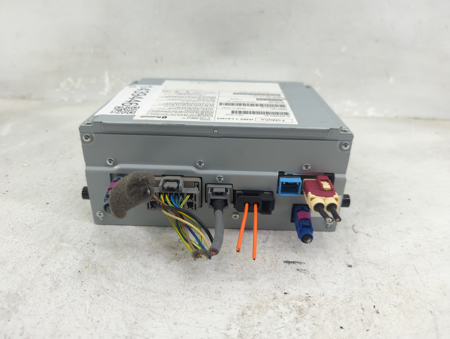2013 Jaguar Xj Radio AM FM Cd Player Receiver Replacement P/N:BVJG102D CF6N-18C815-JM, 50645928AA, HWND31344901AA, A269Z1 Fi