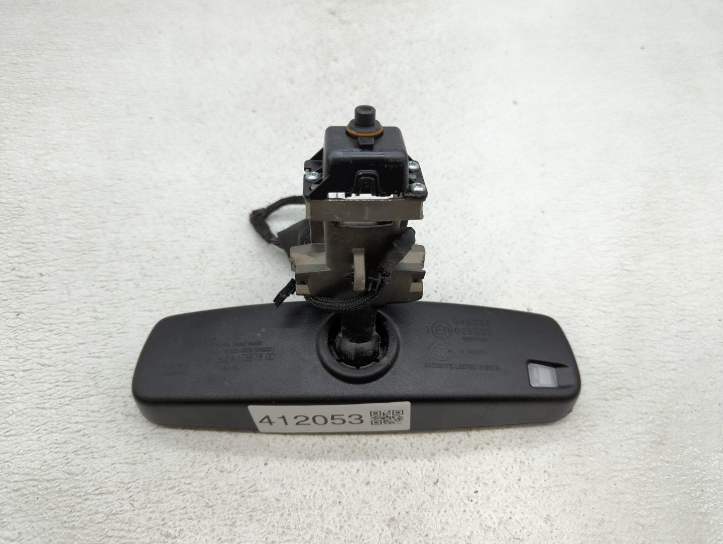 2010-2015 Jaguar Xj Interior Rear View Mirror Replacement OEM P/N:E11026532 Fits Fits 2010 2011 2012 2013 2014 2015 OEM Used
