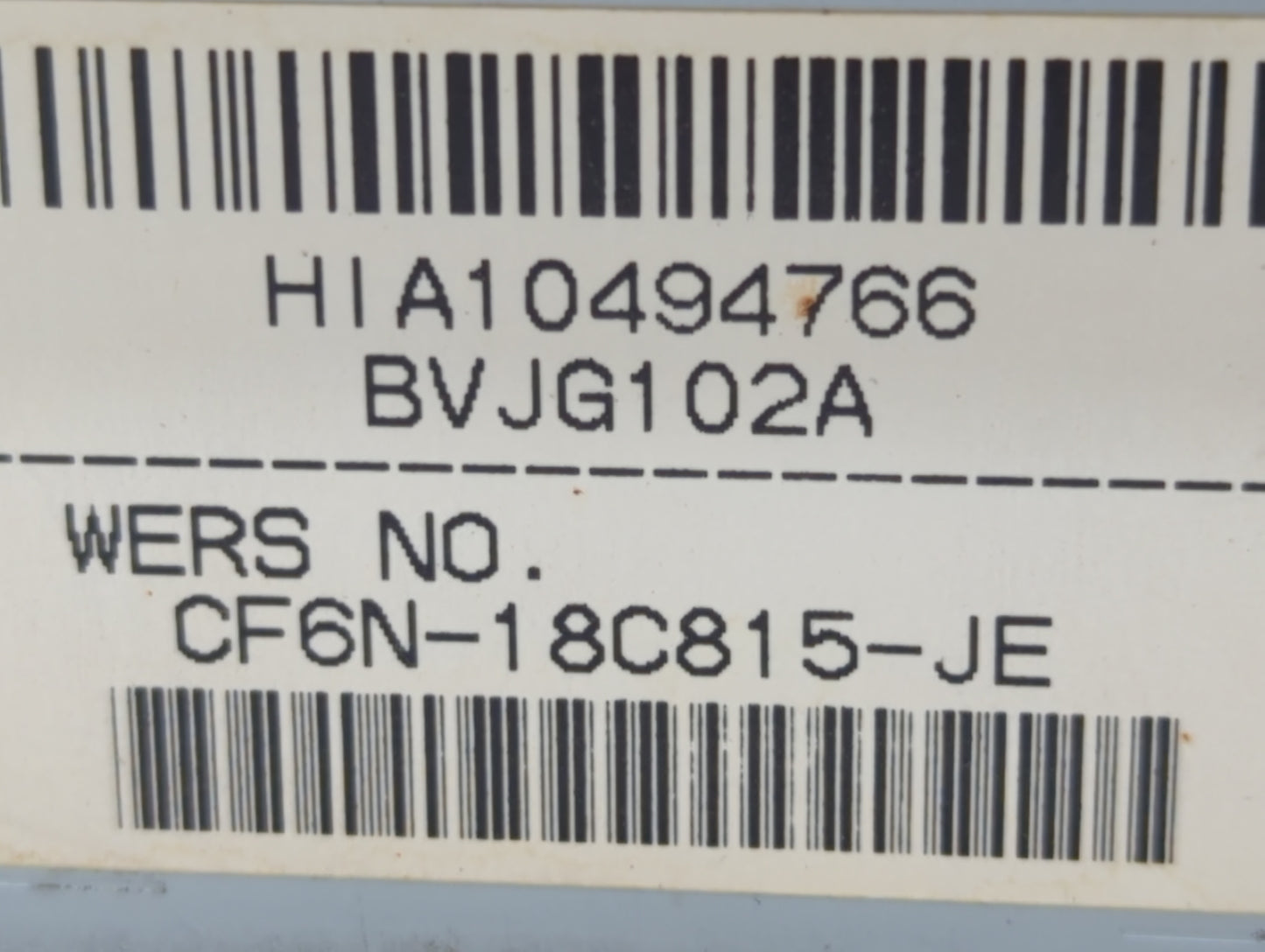 2011-2015 Jaguar Xj Am Fm Cd Player Radio Receiver - Oemusedautoparts1.com