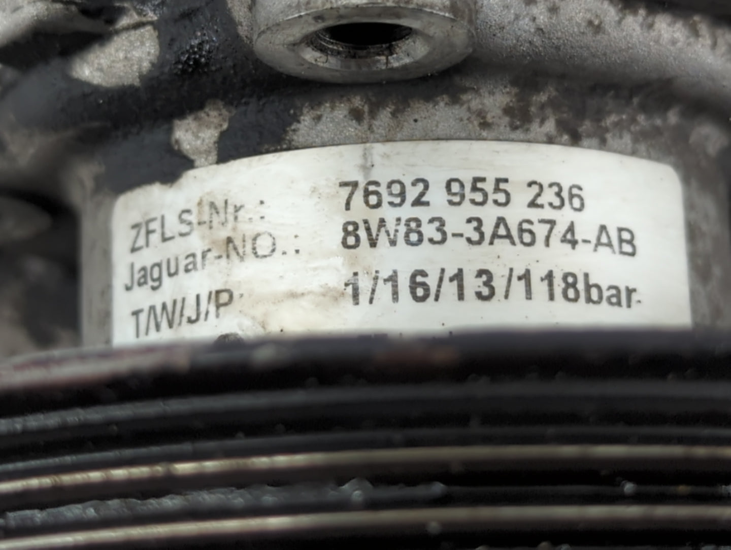 2010-2019 Jaguar Xj Power Steering Column Pump Oem - Oemusedautoparts1.com