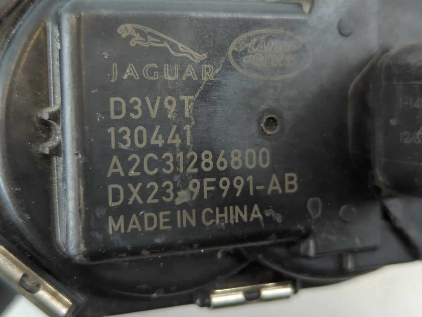 2013-2019 Jaguar Xj Throttle Body P/N:DX23-9F991-AB A2C31286800 Fits Fits 2013 2014 2015 2016 2017 2018 2019 2020 OEM Used A