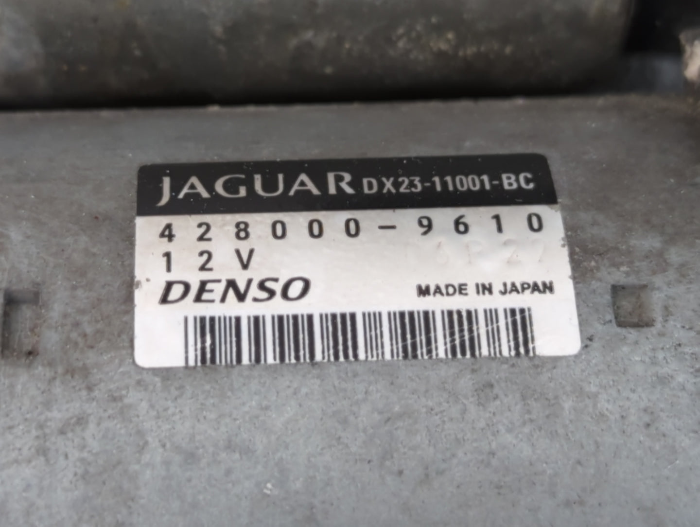 2013-2015 Jaguar Xj Car Starter Motor Solenoid OEM P/N:428000-9610 Fits Fits 2013 2014 2015 OEM Used Auto Parts - Oemusedaut