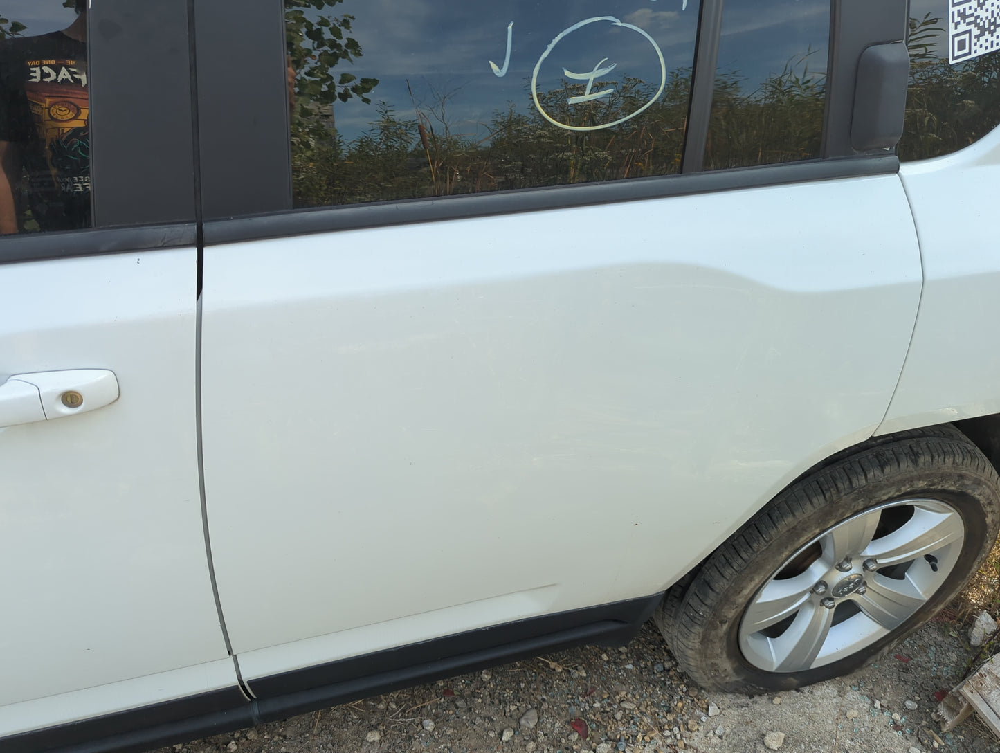 2011-2017 Jeep Compass Driver Rear Door Oem - Oemusedautoparts1.com