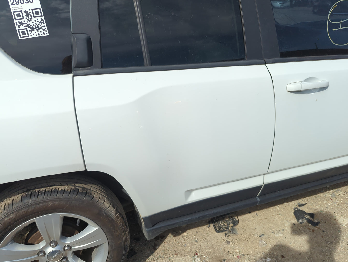 2011-2017 Jeep Compass Passenger Rear Door Oem - Oemusedautoparts1.com