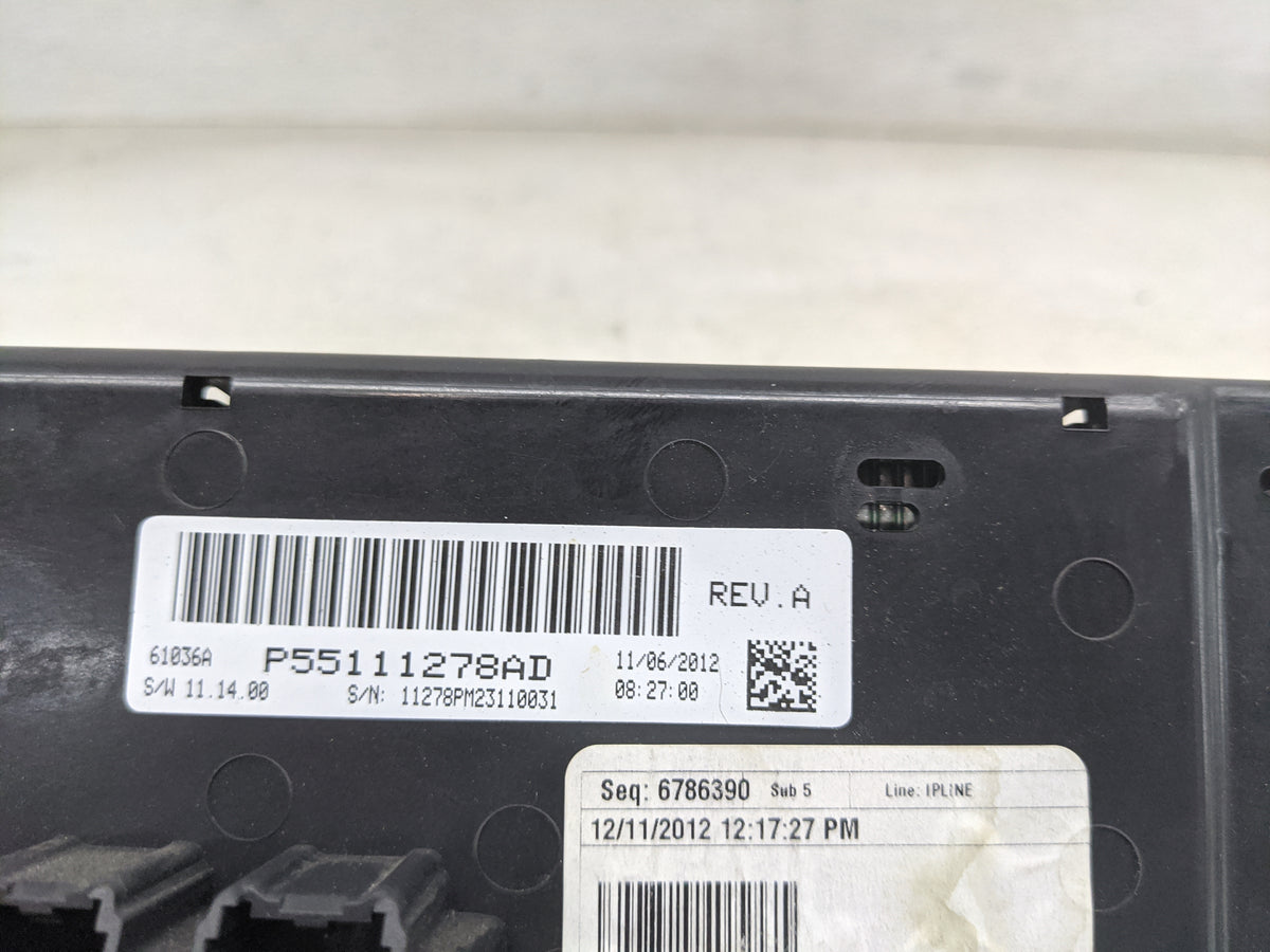 2013 Jeep Compass Climate Control Module Temperature AC/Heater Replacement P/N:P55111278AD Fits Fits 2011 2012 2014 2015 201