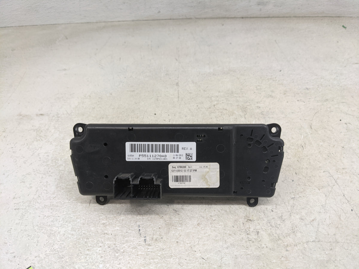 2013 Jeep Compass Climate Control Module Temperature AC/Heater Replacement P/N:P55111278AD Fits Fits 2011 2012 2014 2015 201