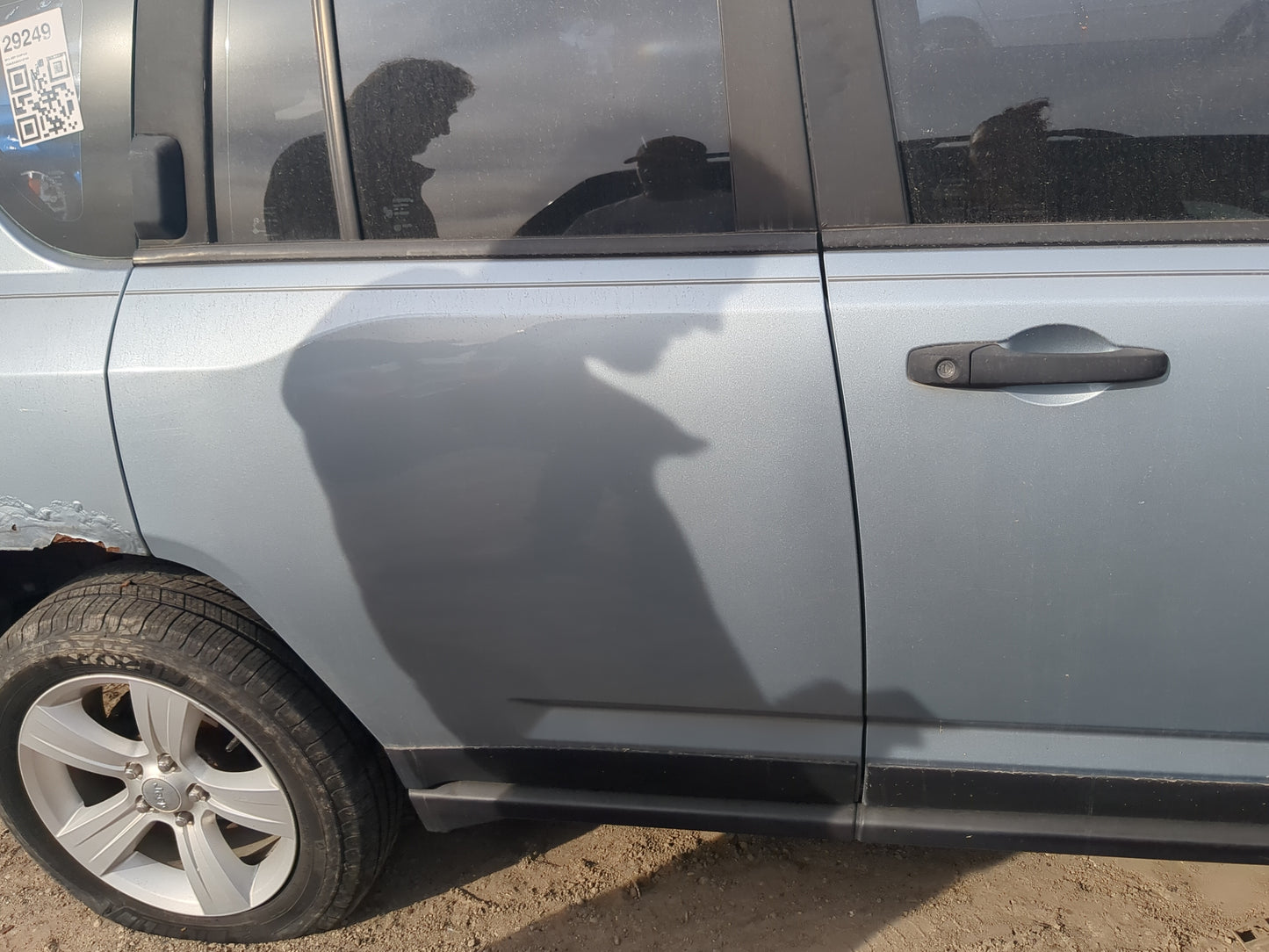 2011-2017 Jeep Compass Passenger Rear Door Oem - Oemusedautoparts1.com