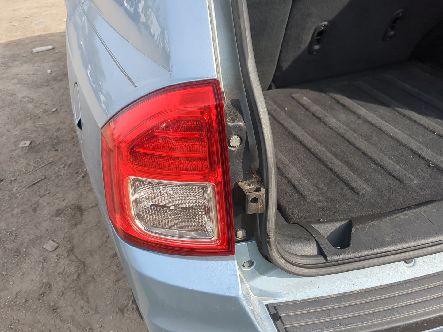 2011-2013 Jeep Compass Tail Light Assembly Driver Left OEM Fits Fits 2011 2012 2013 OEM Used Auto Parts - Oemusedautoparts1.