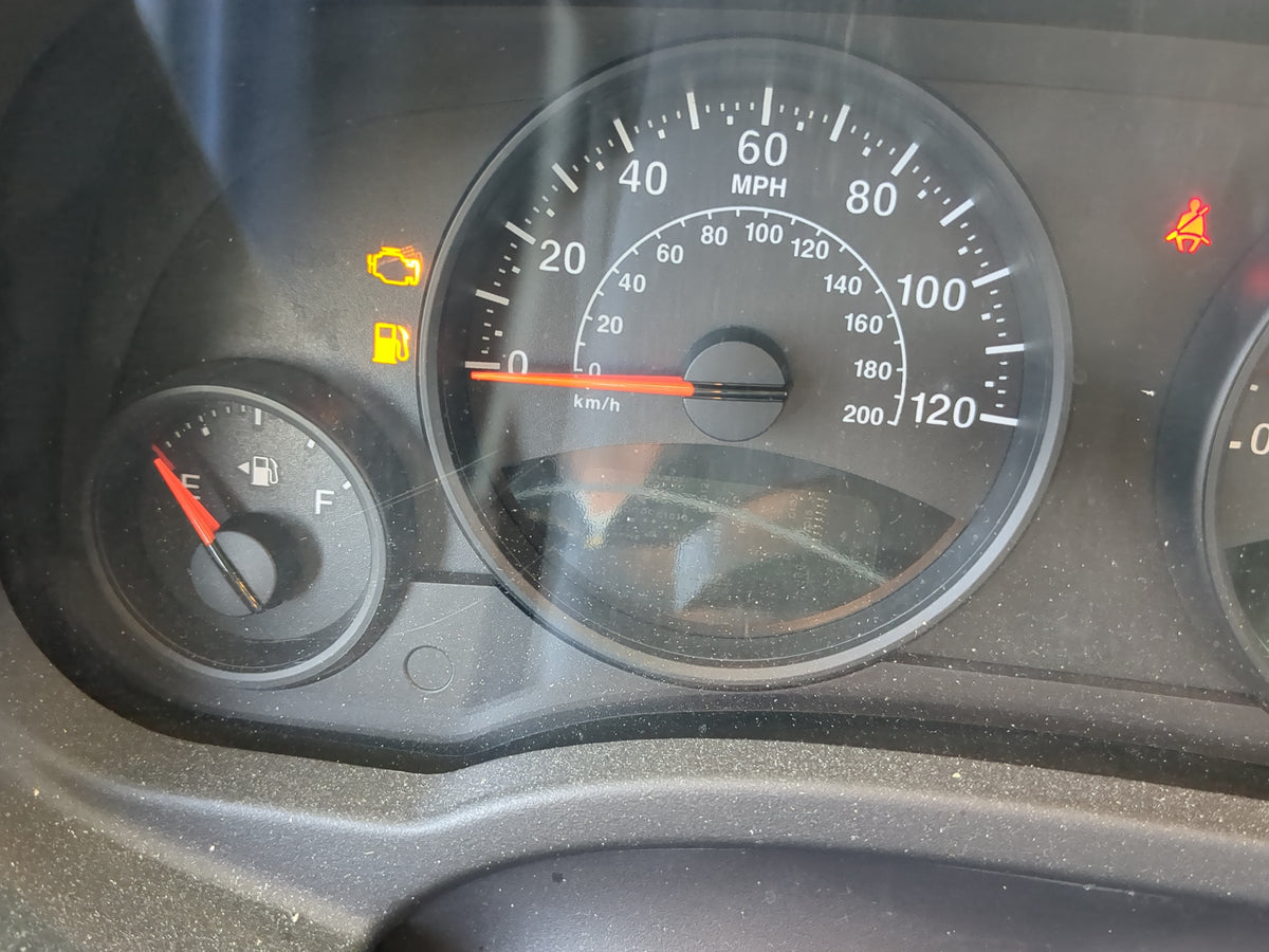 2013 Jeep Compass Instrument Cluster Speedometer Gauges Miles:134K Fits OEM Used Auto Parts - Oemusedautoparts1.com