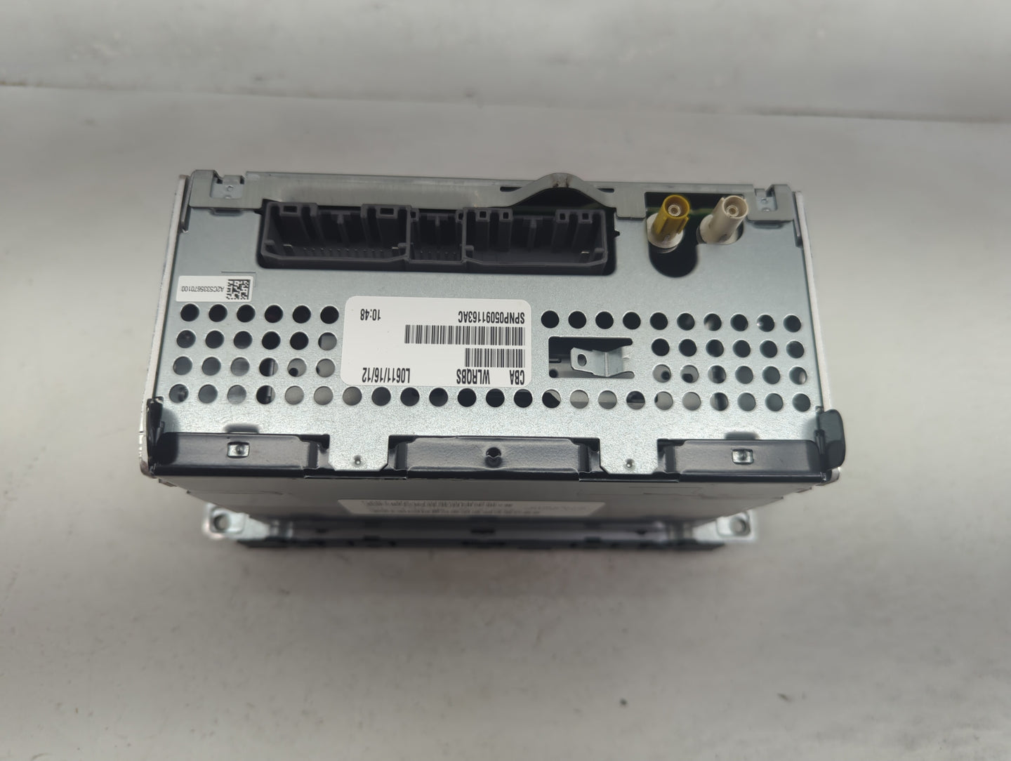 2013 Jeep Compass Radio AM FM Cd Player Receiver Replacement P/N:P05091163AC Fits Fits 2014 2015 2016 2017 OEM Used Auto Par
