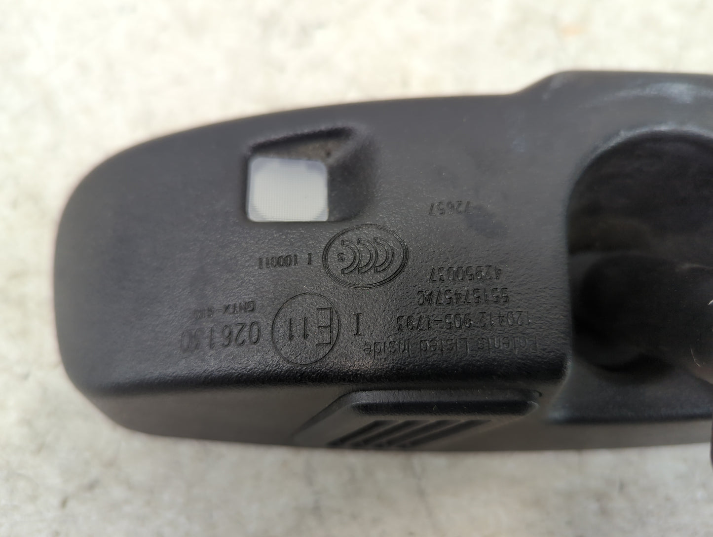2013 Jeep Compass Interior Rear View Mirror Replacement OEM P/N:026110 55157457AC Fits Fits 2010 2011 2012 2014 2015 2016 20