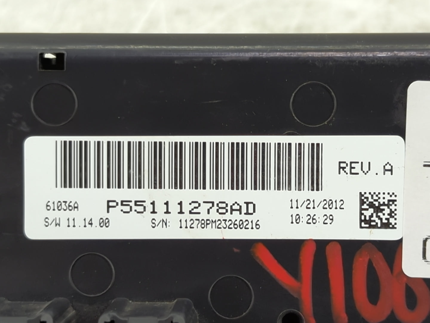 2013 Jeep Compass Climate Control Module Temperature AC/Heater Replacement P/N:P55111278AD Fits Fits 2011 2012 2014 2015 201