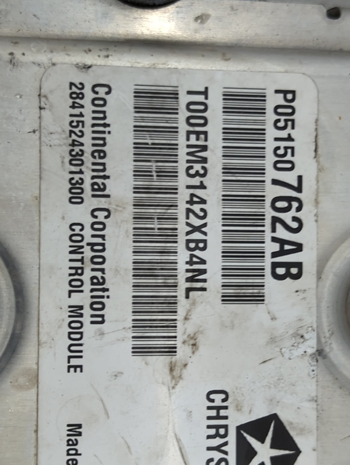 2013-2017 Jeep Compass PCM Engine Control Computer ECU ECM PCU OEM P/N:P05150762AB T00EM3142XB4NL Fits OEM Used Auto Parts -