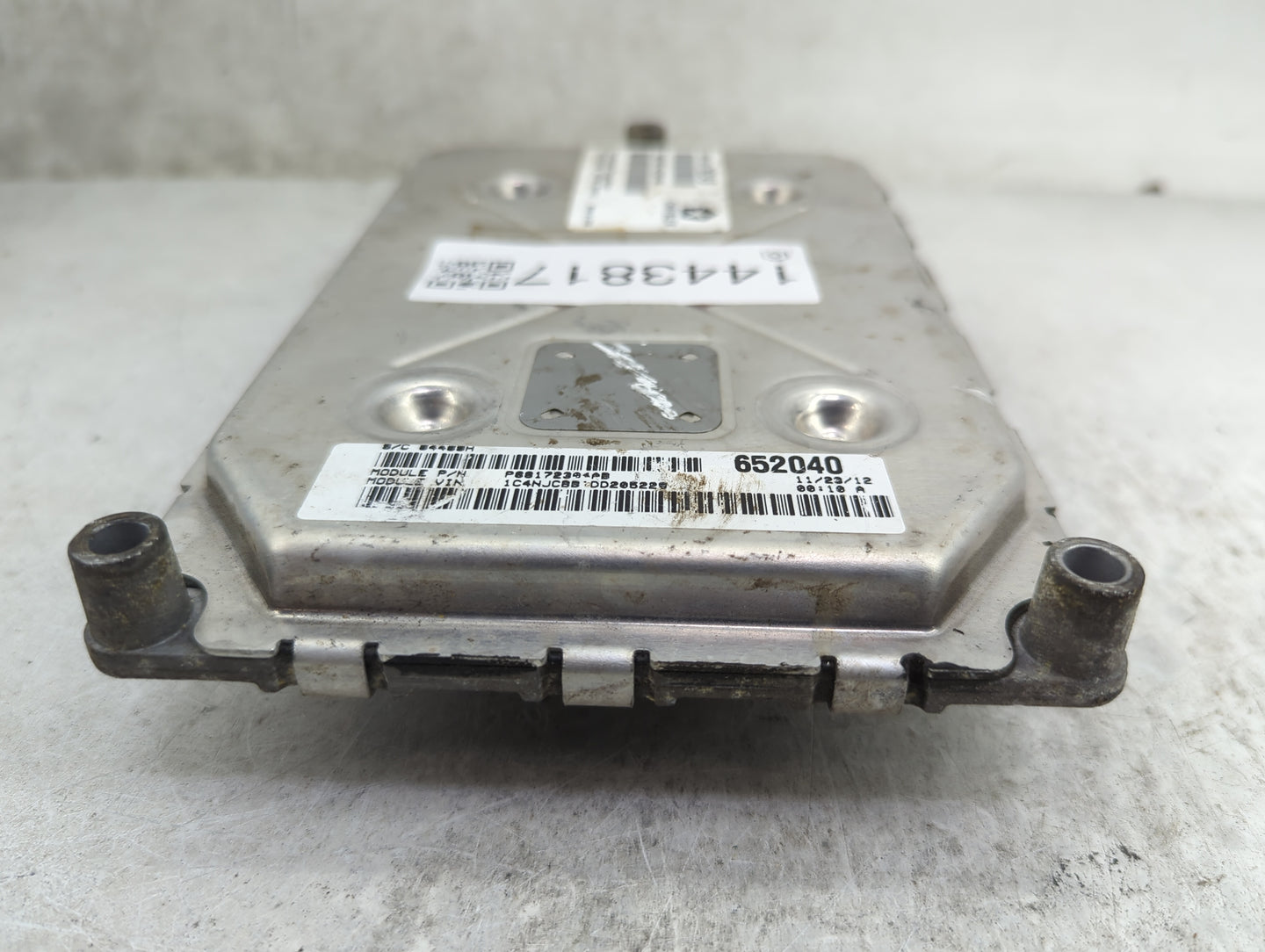 2013-2017 Jeep Compass PCM Engine Control Computer ECU ECM PCU OEM P/N:P05150762AB T00EM3142XB4NL Fits OEM Used Auto Parts -