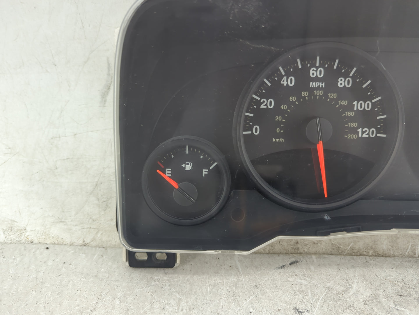 2013 Jeep Compass Instrument Cluster Speedometer Gauges P/N:68080403AF 5574650, CR-0035-510-M0-CO Miles: Fits OEM Used Auto 