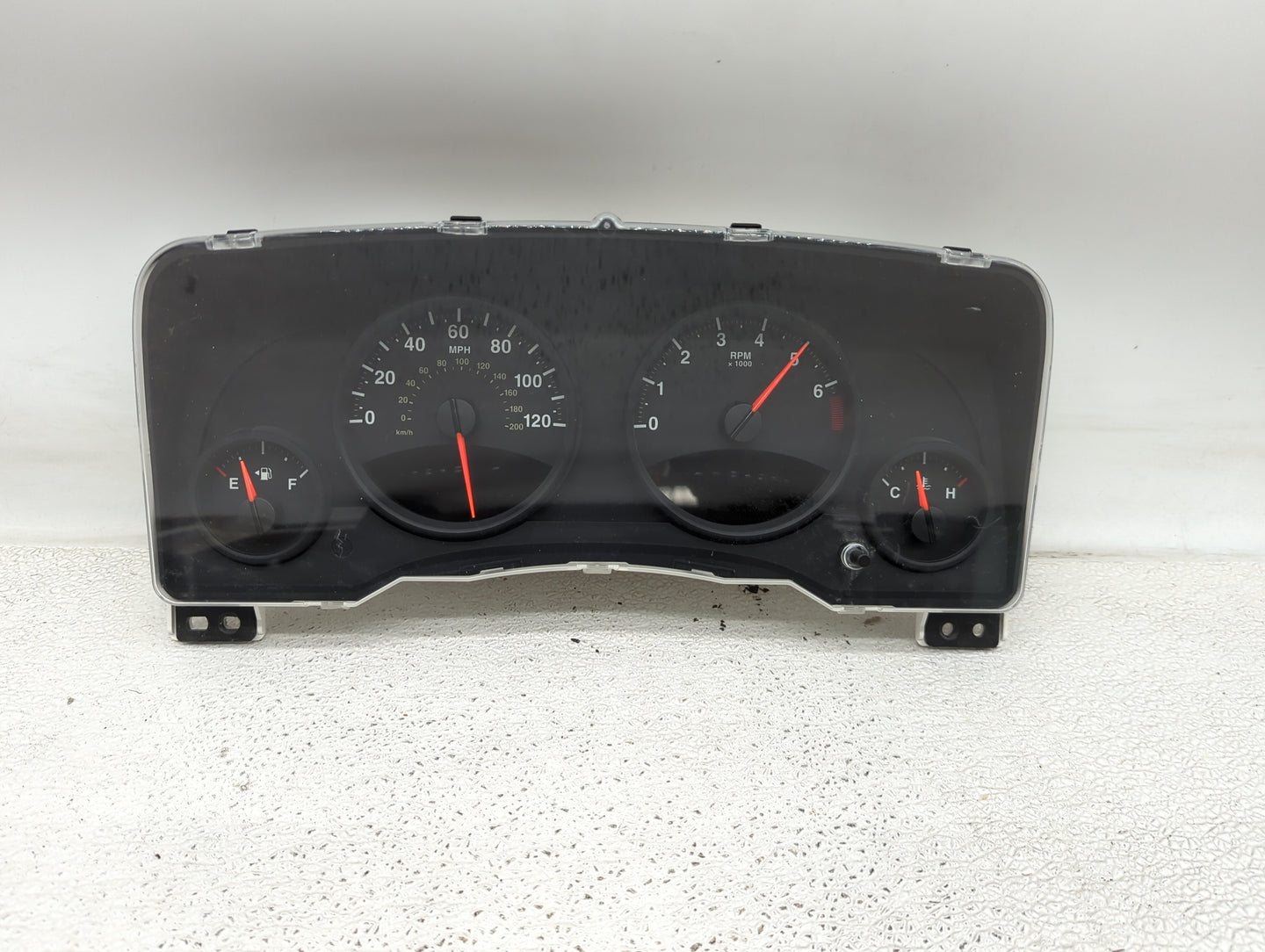 2013 Jeep Compass Instrument Cluster Speedometer Gauges P/N:68080402AF 5966610 Miles: Fits OEM Used Auto Parts - Oemusedauto