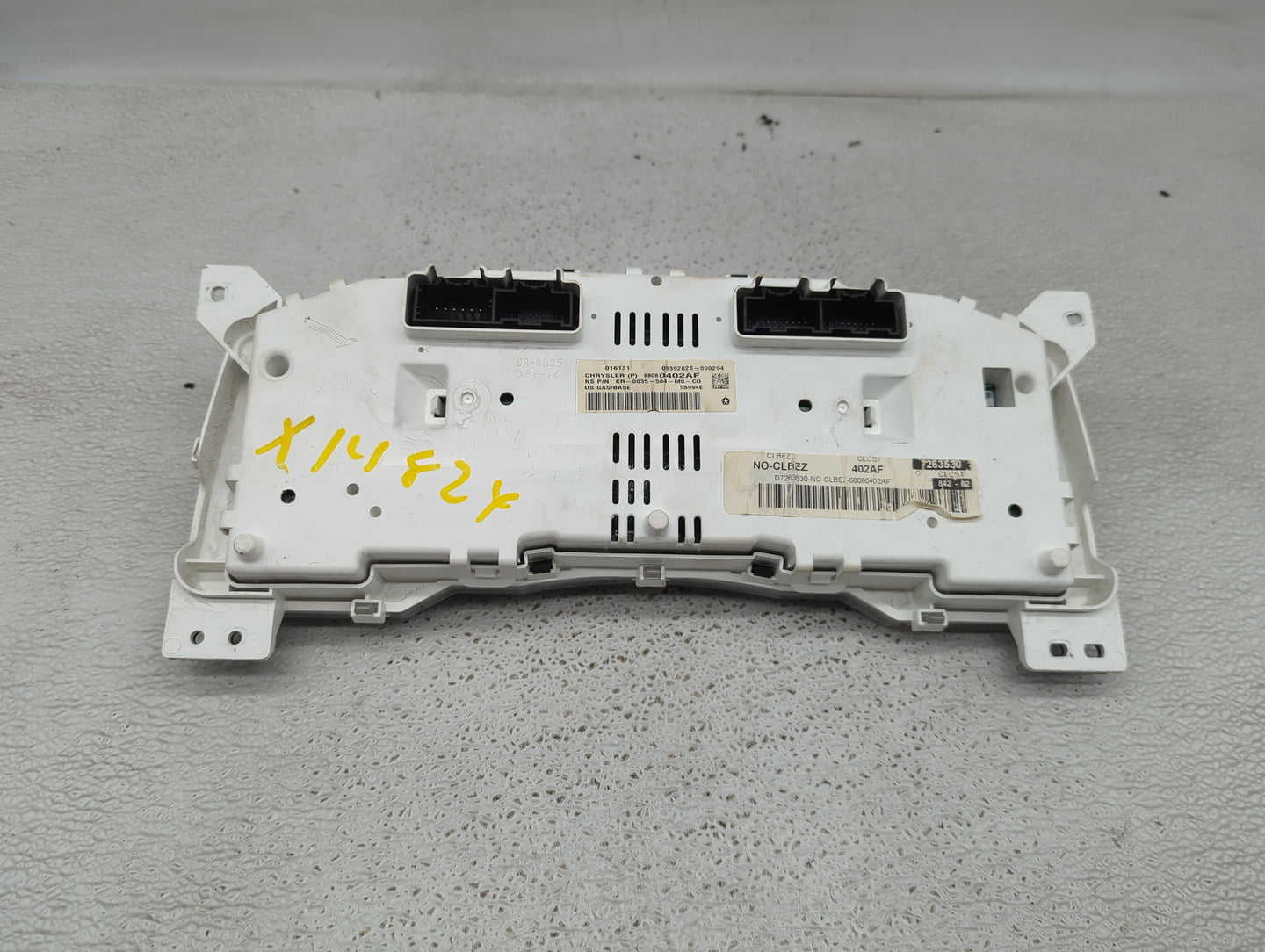2013 Jeep Compass Instrument Cluster Speedometer Gauges P/N:68080402AF 5966610 Miles: Fits OEM Used Auto Parts - Oemusedauto