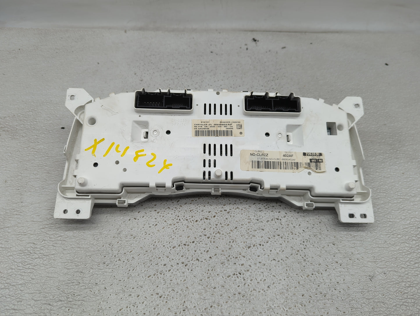2013 Jeep Compass Instrument Cluster Speedometer Gauges P/N:68080402AF 5966610 Miles: Fits OEM Used Auto Parts - Oemusedauto