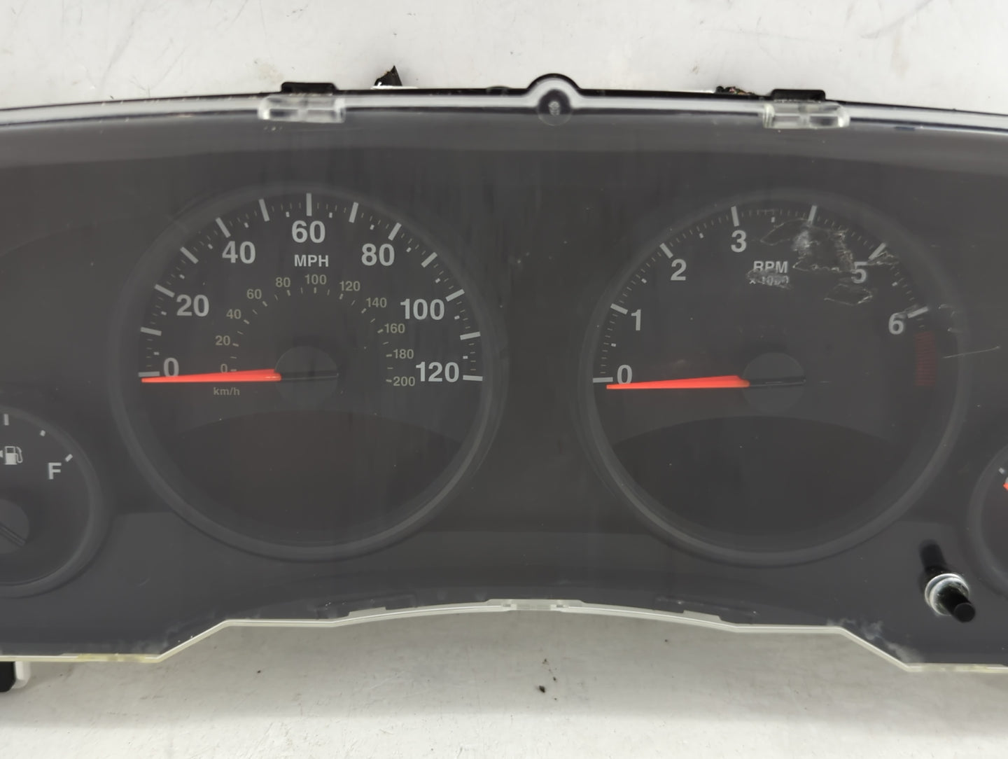 2013 Jeep Compass Instrument Cluster Speedometer Gauges P/N:68080402AF 6990660, P68080402AF Miles: Fits OEM Used Auto Parts 