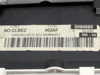 2013 Jeep Compass Instrument Cluster Speedometer Gauges P/N:68080402AF 6990660, P68080402AF Miles: Fits OEM Used Auto Parts 
