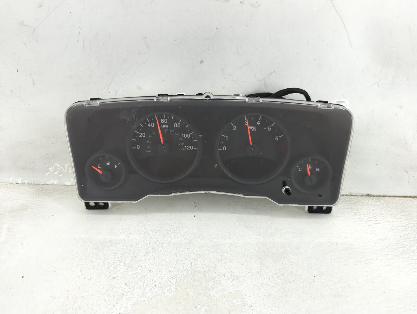 2013 Jeep Compass Instrument Cluster Speedometer Gauges P/N:68080402AF 5966610 Miles: Fits OEM Used Auto Parts - Oemusedauto