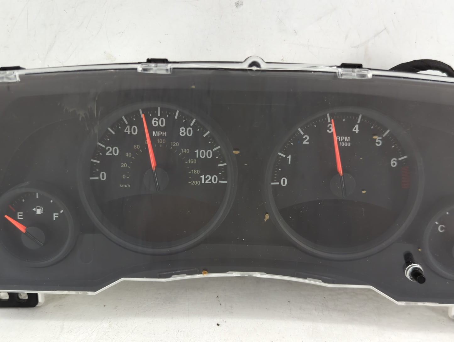 2013 Jeep Compass Instrument Cluster Speedometer Gauges P/N:68080402AF 5966610 Miles: Fits OEM Used Auto Parts - Oemusedauto