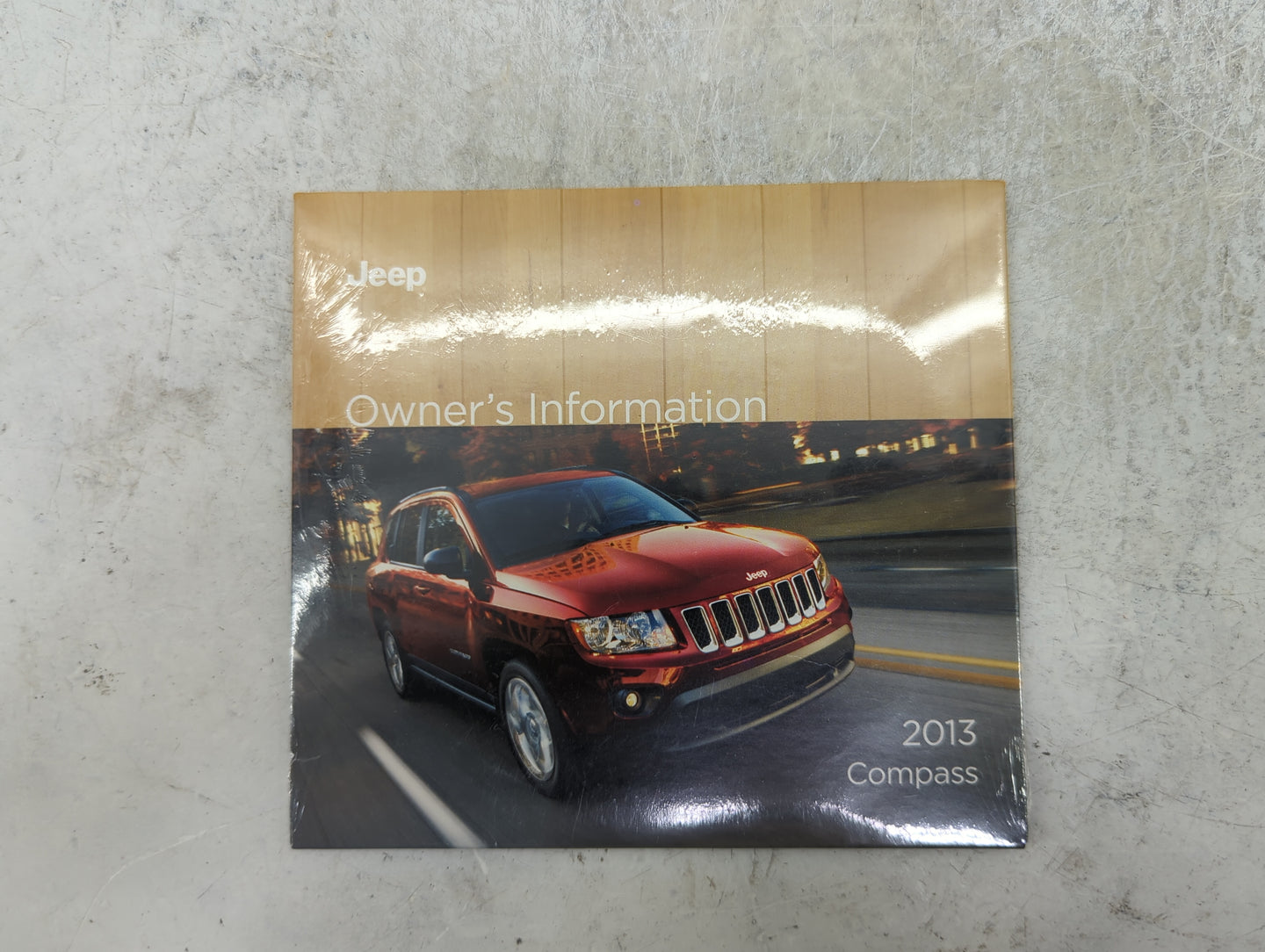 2013 Jeep Compass Owners Manual Book Guide P/N:13MK49-926-AA OEM Used Auto Parts - Oemusedautoparts1.com