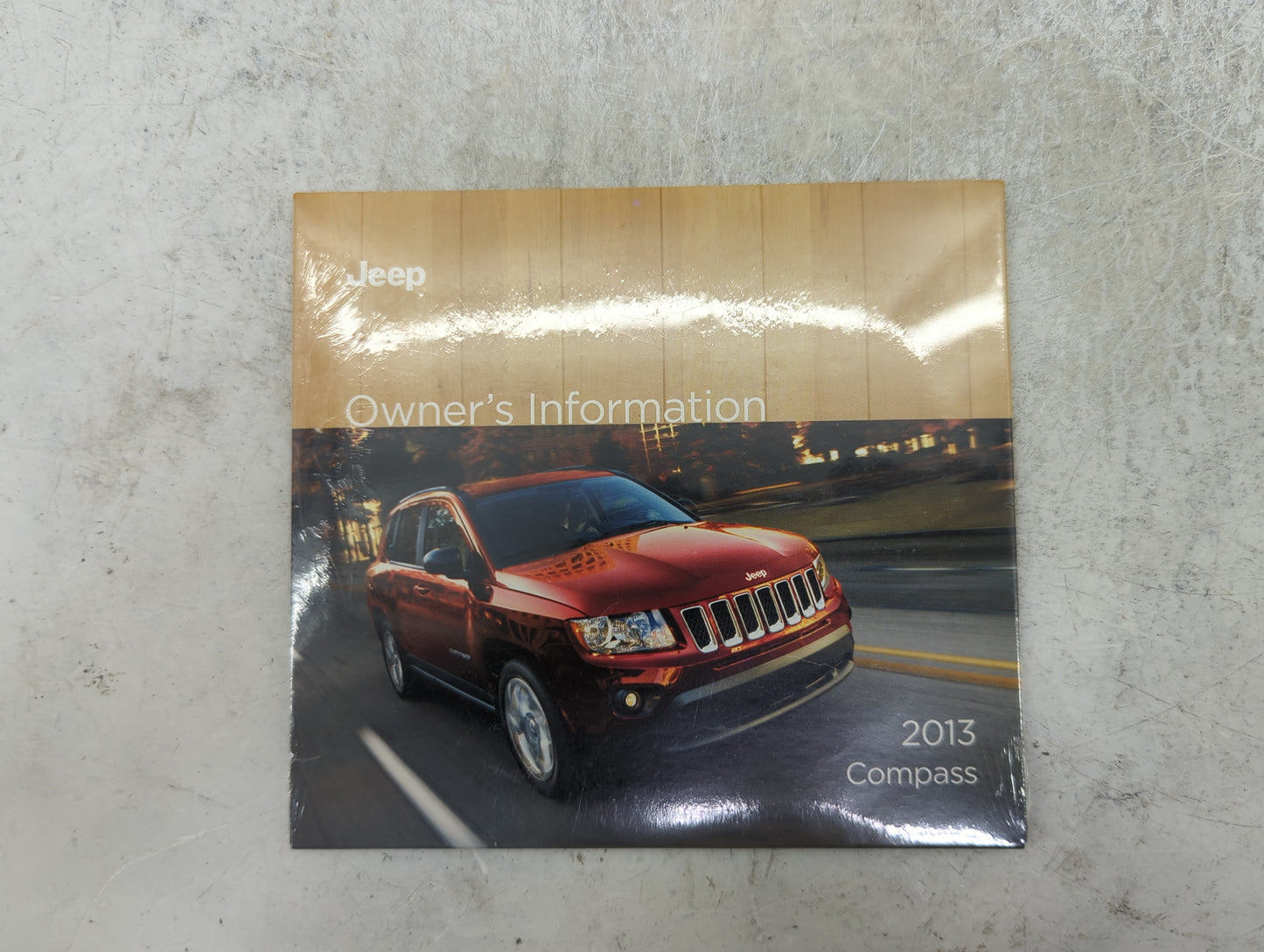 2013 Jeep Compass Owners Manual Book Guide P/N:13MK49-926-AA OEM Used Auto Parts - Oemusedautoparts1.com