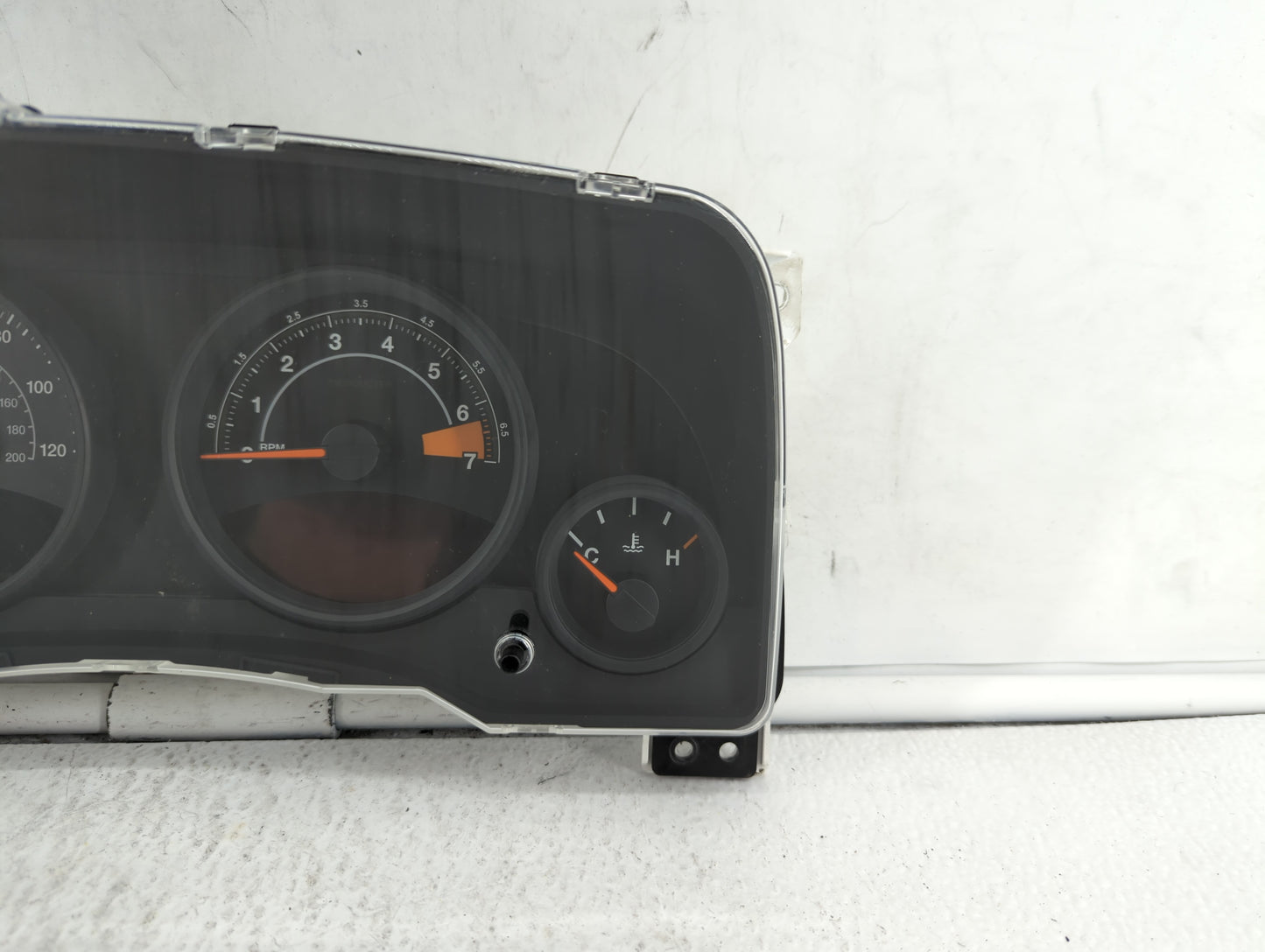 2013 Jeep Compass Instrument Cluster Speedometer Gauges P/N:56054258AE P68080402AF, 56054258AD Fits OEM Used Auto Parts - Oe