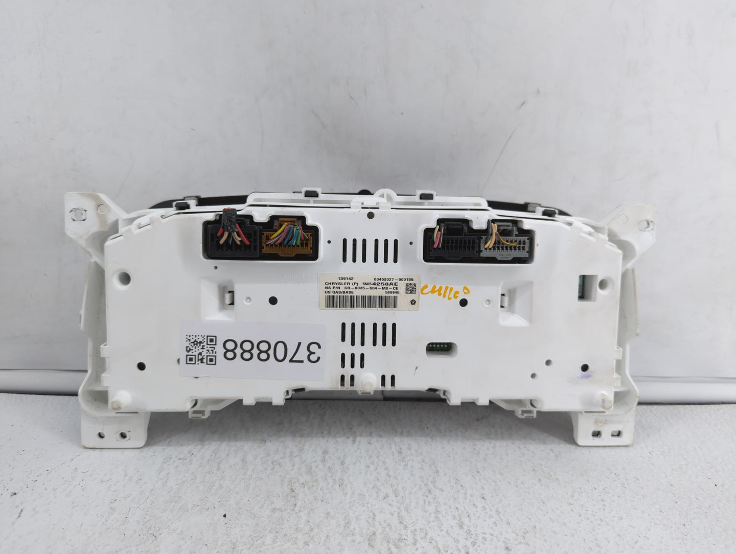 2013 Jeep Compass Instrument Cluster Speedometer Gauges P/N:56054258AE P68080402AF, 56054258AD Fits OEM Used Auto Parts - Oe