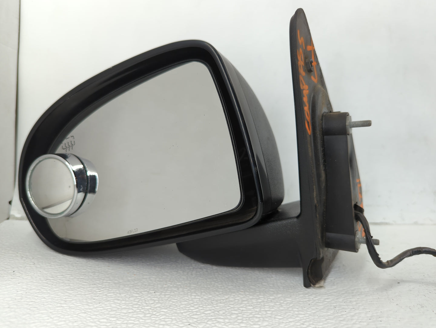 2007-2017 Jeep Compass Driver Side View Mirror - Left Door Mirror OEM Used - Oemusedautoparts1.com