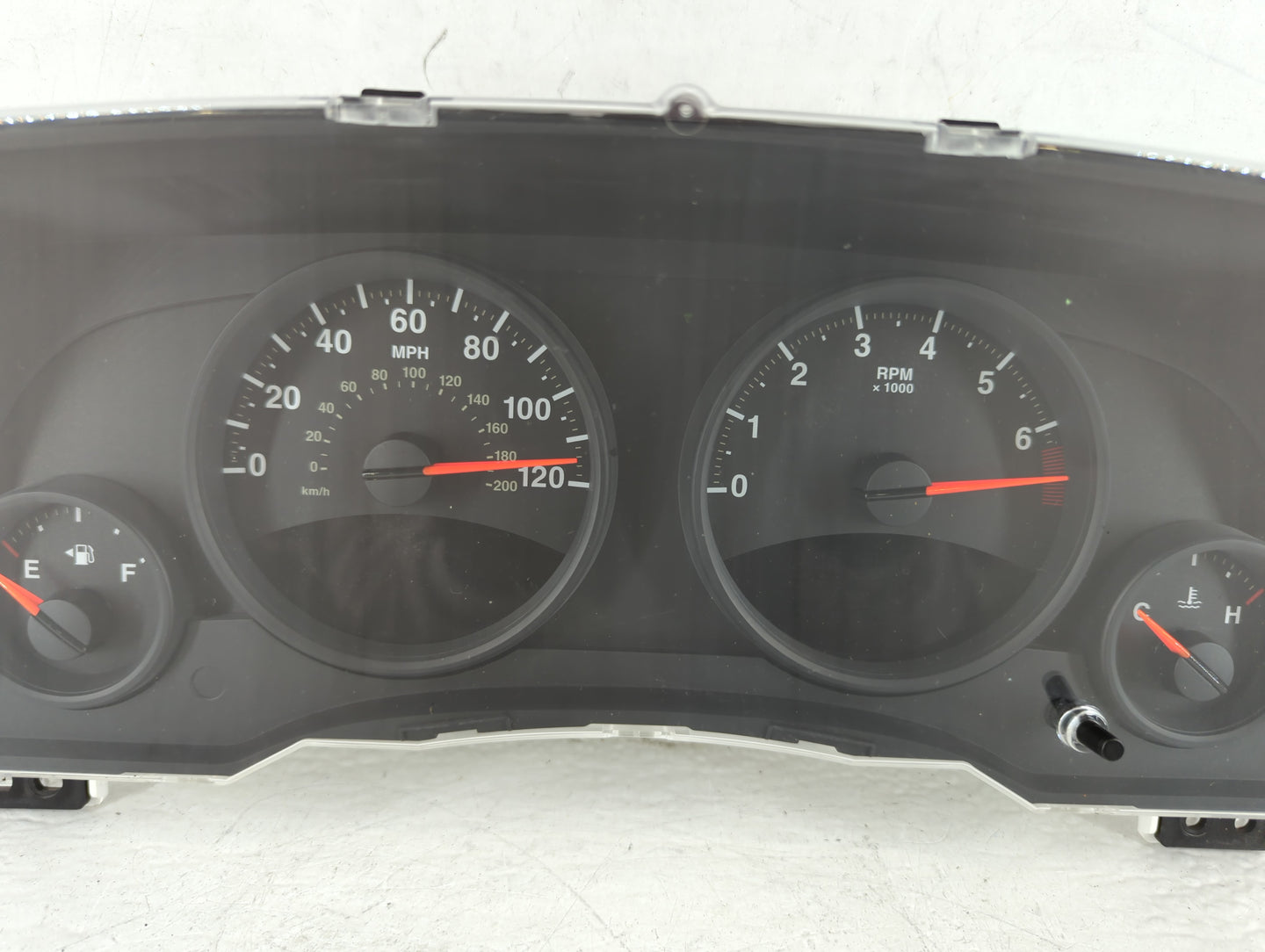 2013 Jeep Compass Instrument Cluster Speedometer Gauges P/N:00392214-000028 68080402AF Fits OEM Used Auto Parts - Oemusedaut